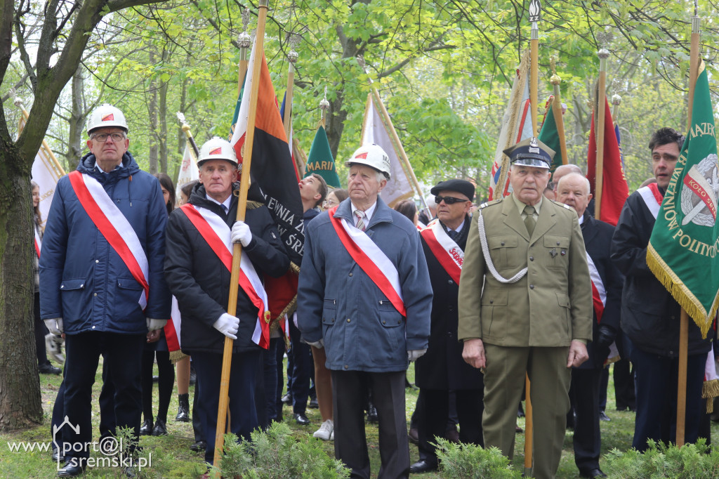 84. rocznica zbrodni katyńskiej - obchody w Śremie