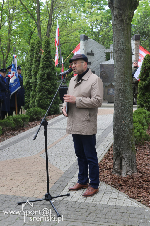 84. rocznica zbrodni katyńskiej - obchody w Śremie