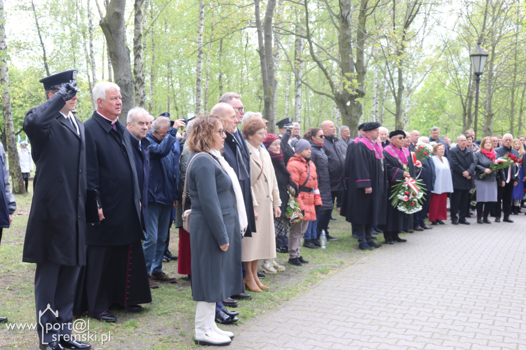 84. rocznica zbrodni katyńskiej - obchody w Śremie