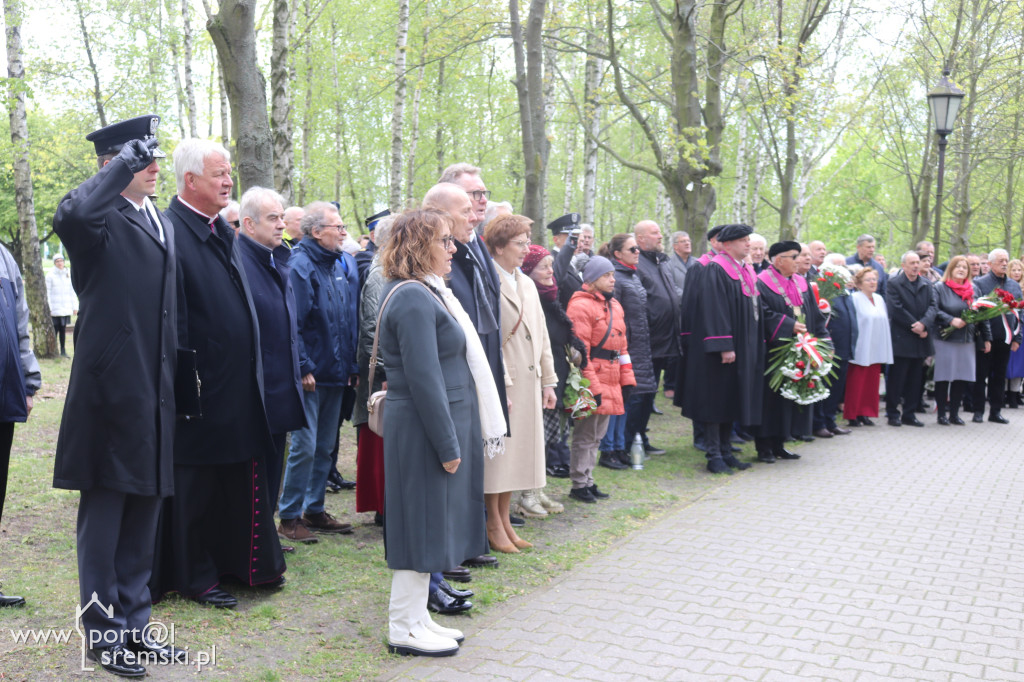 84. rocznica zbrodni katyńskiej - obchody w Śremie