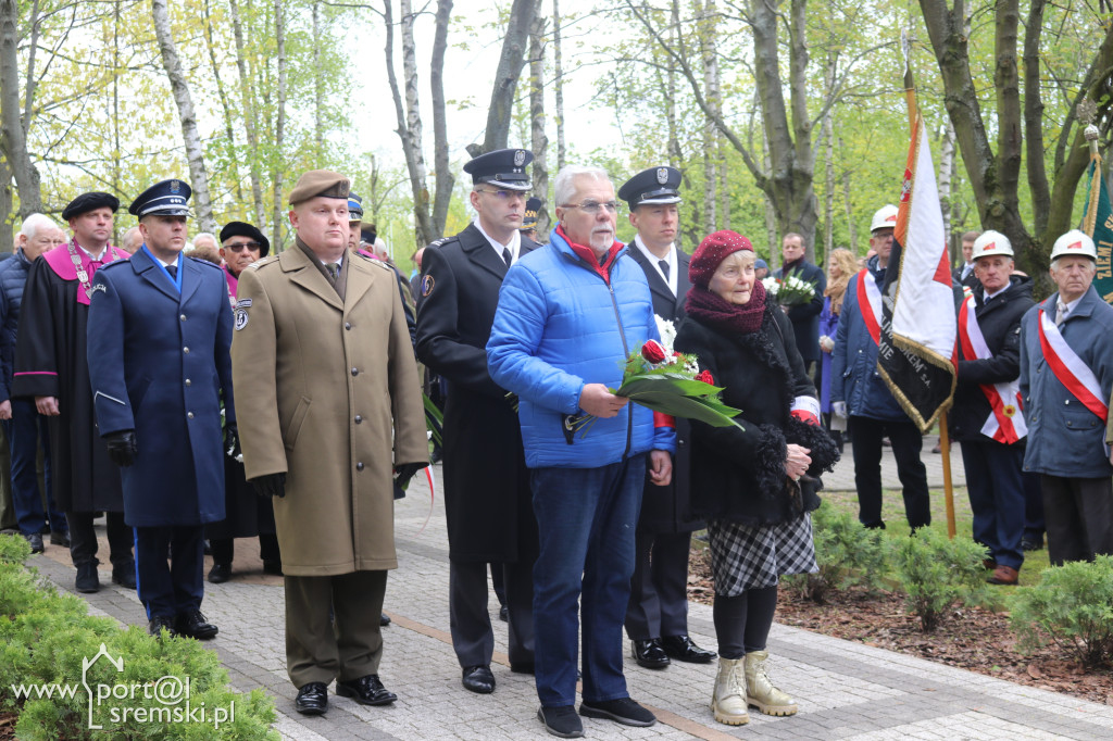 84. rocznica zbrodni katyńskiej - obchody w Śremie