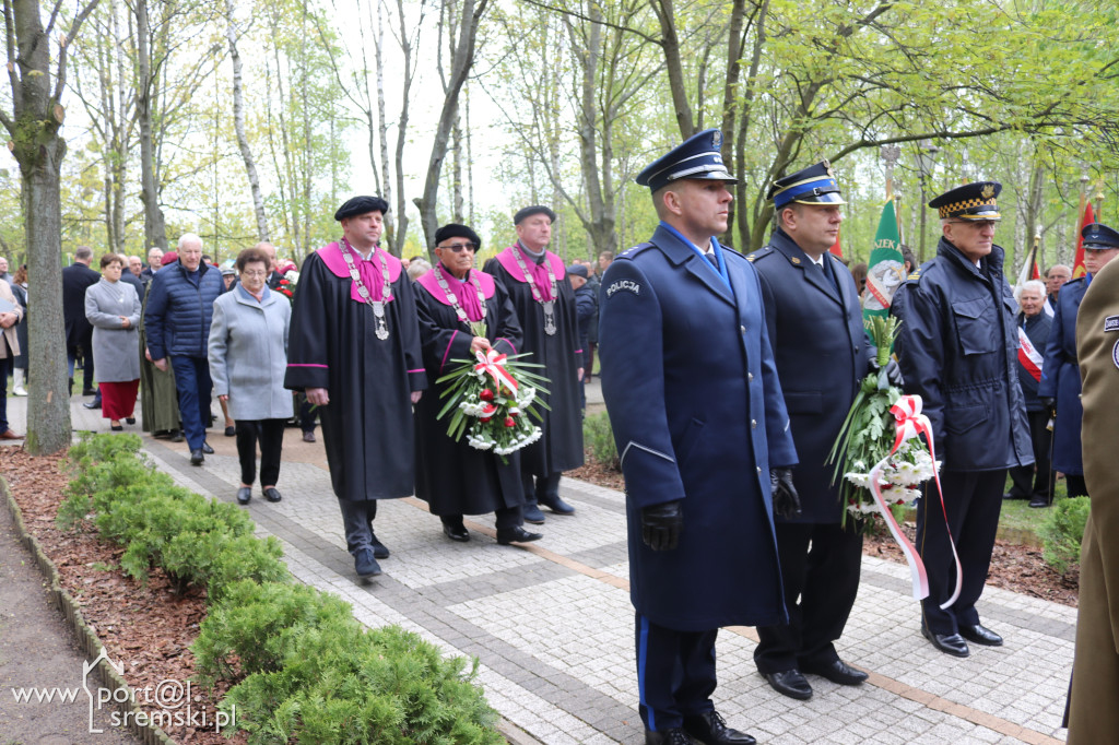 84. rocznica zbrodni katyńskiej - obchody w Śremie