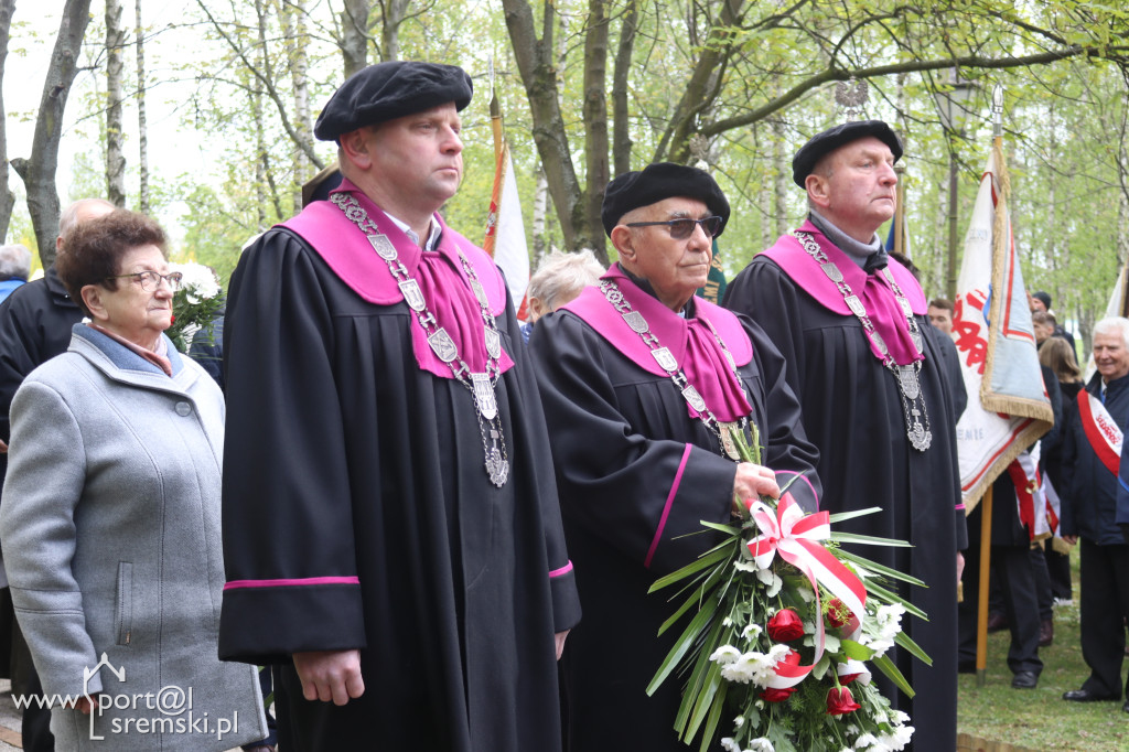 84. rocznica zbrodni katyńskiej - obchody w Śremie