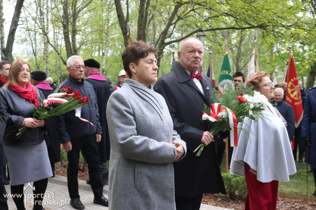 84. rocznica zbrodni katyńskiej - obchody w Śremie