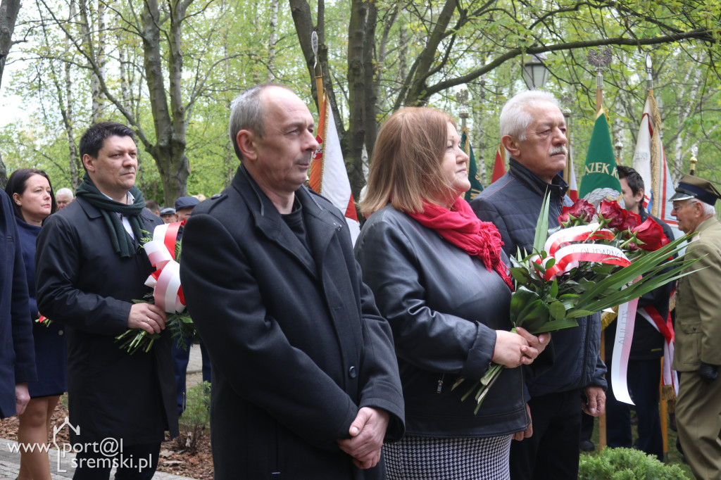 84. rocznica zbrodni katyńskiej - obchody w Śremie