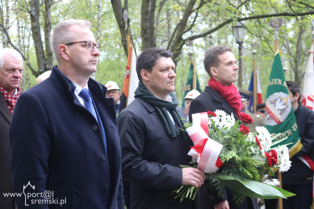 84. rocznica zbrodni katyńskiej - obchody w Śremie