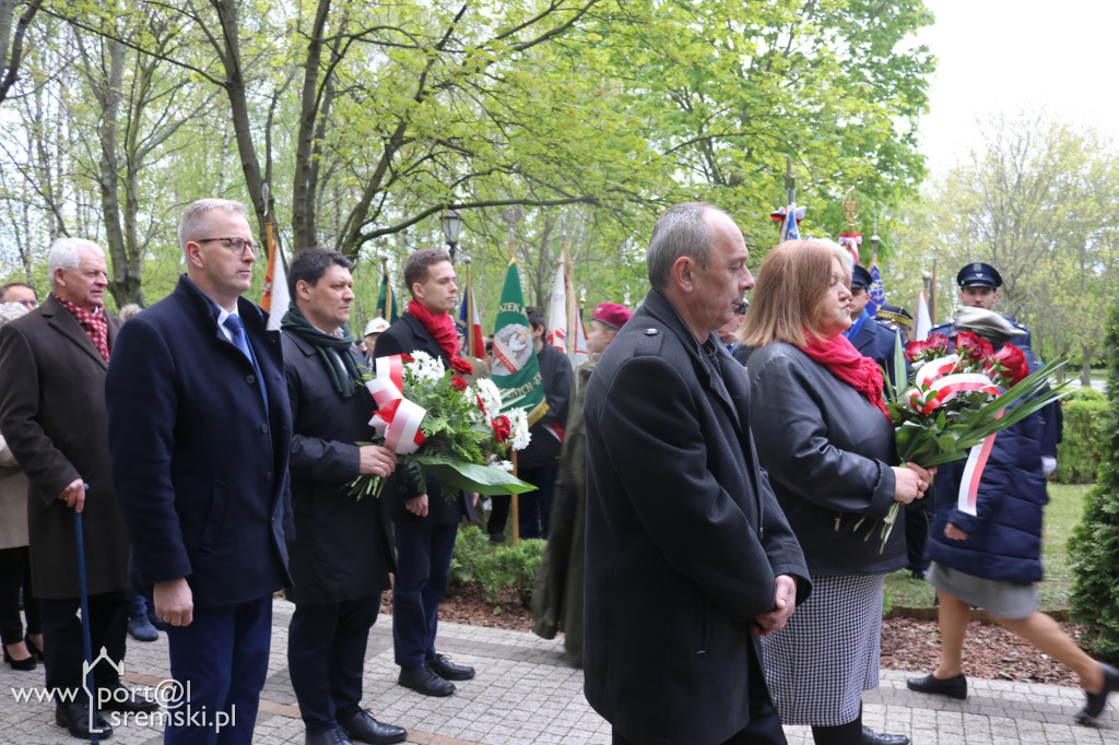 84. rocznica zbrodni katyńskiej - obchody w Śremie
