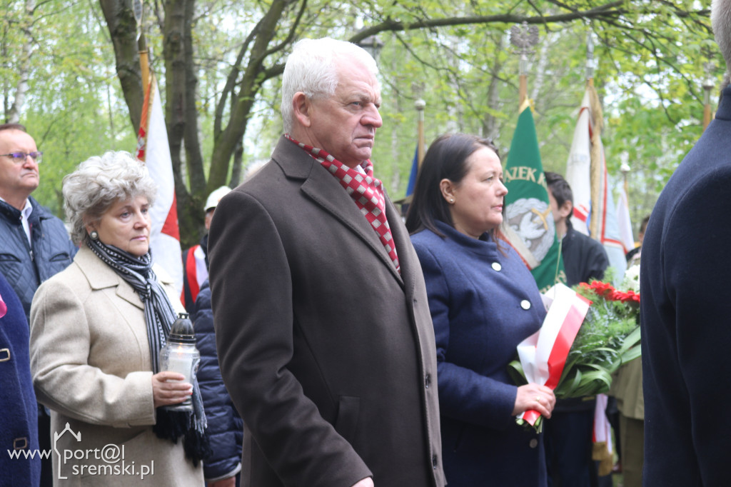 84. rocznica zbrodni katyńskiej - obchody w Śremie