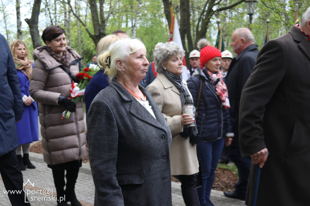 84. rocznica zbrodni katyńskiej - obchody w Śremie