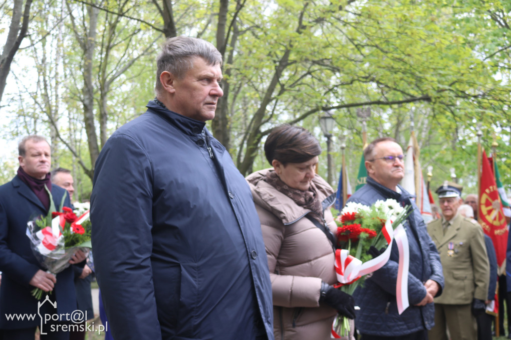 84. rocznica zbrodni katyńskiej - obchody w Śremie