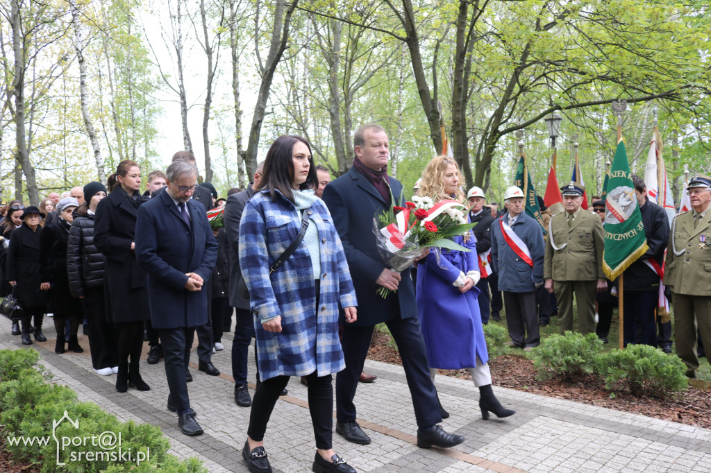 84. rocznica zbrodni katyńskiej - obchody w Śremie
