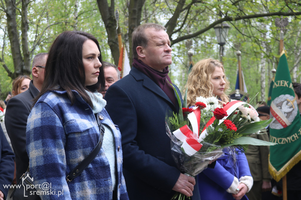 84. rocznica zbrodni katyńskiej - obchody w Śremie