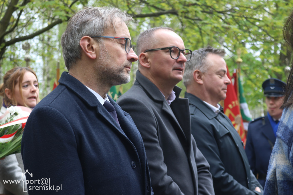 84. rocznica zbrodni katyńskiej - obchody w Śremie