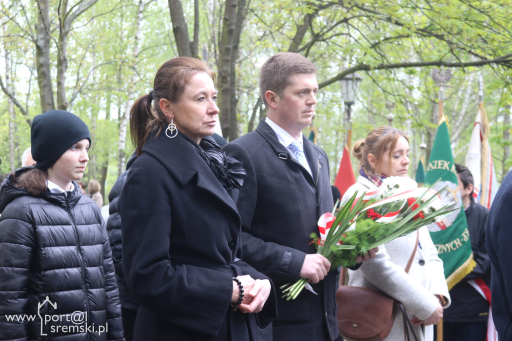 84. rocznica zbrodni katyńskiej - obchody w Śremie