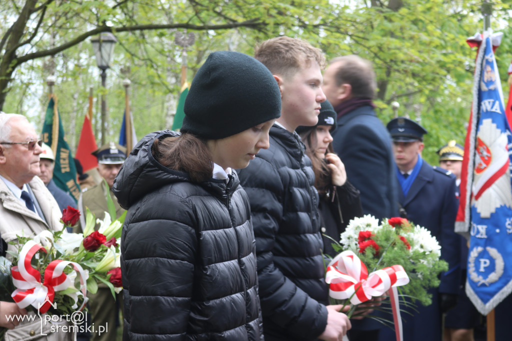 84. rocznica zbrodni katyńskiej - obchody w Śremie