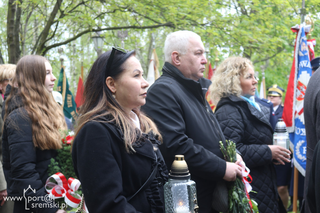 84. rocznica zbrodni katyńskiej - obchody w Śremie