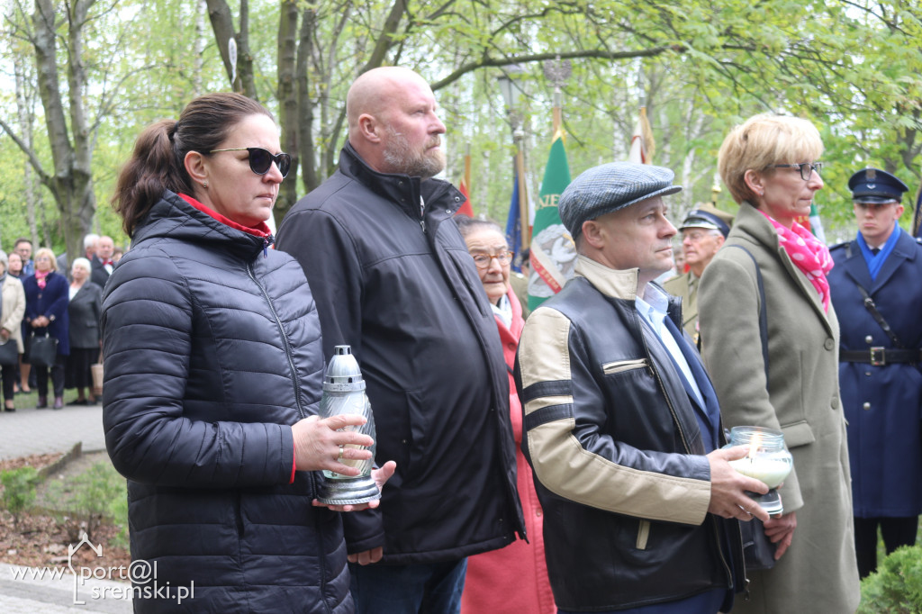 84. rocznica zbrodni katyńskiej - obchody w Śremie