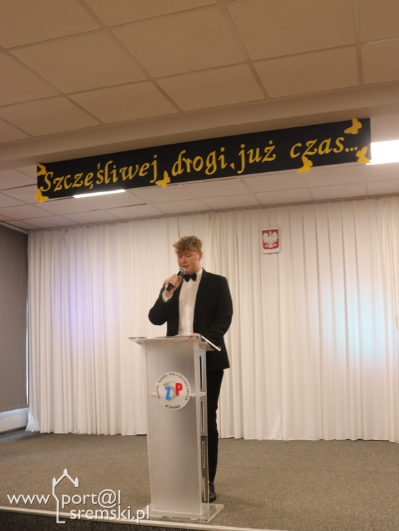 Pożegnanie maturzystów ZSP w Śremie