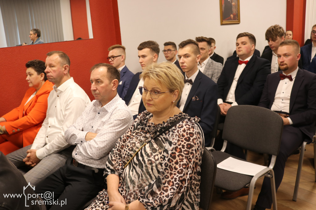 Pożegnanie maturzystów ZSP w Śremie