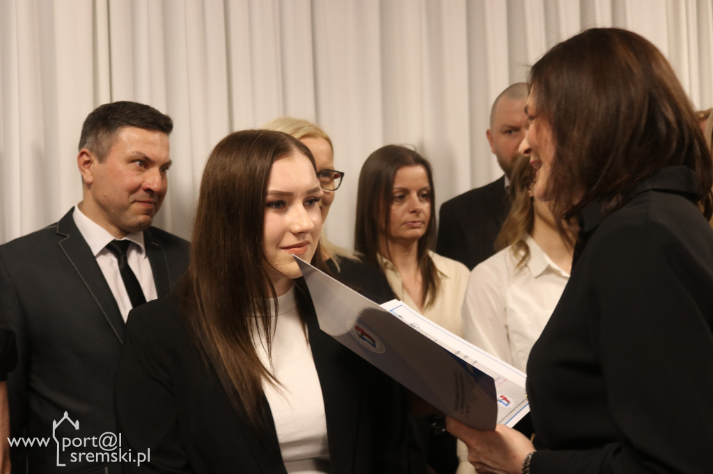 Pożegnanie maturzystów ZSP w Śremie