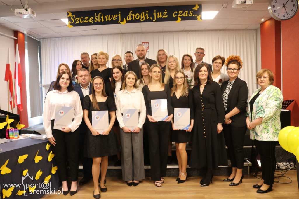 Pożegnanie maturzystów ZSP w Śremie