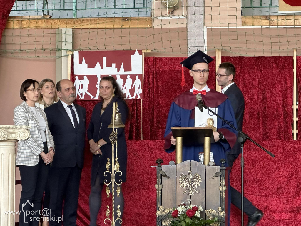 Pożegnanie maturzystów ZSE w Śremie