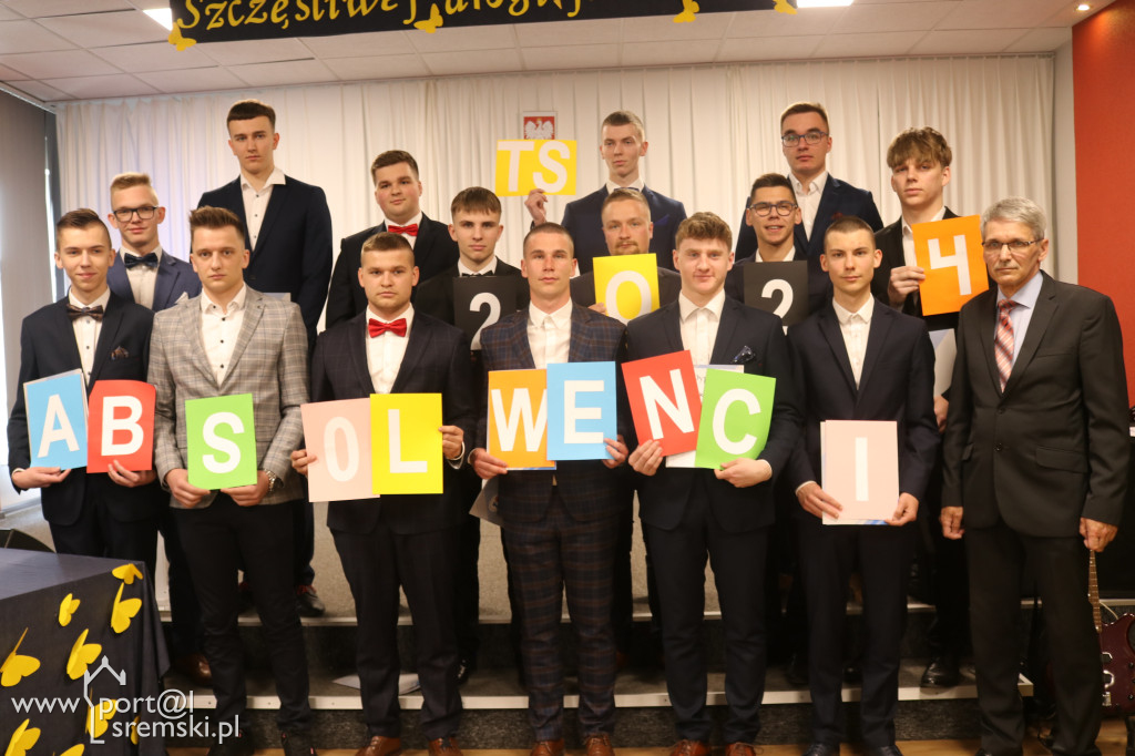 Pożegnanie maturzystów ZSP w Śremie