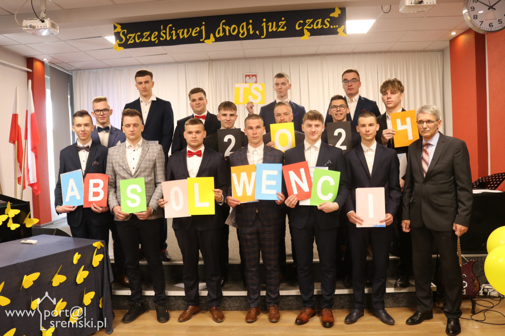 Pożegnanie maturzystów ZSP w Śremie
