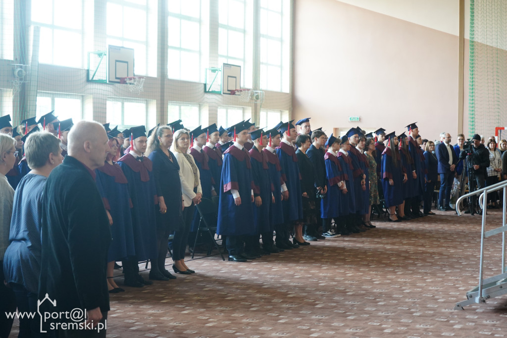 Pożegnanie maturzystów ZSE w Śremie