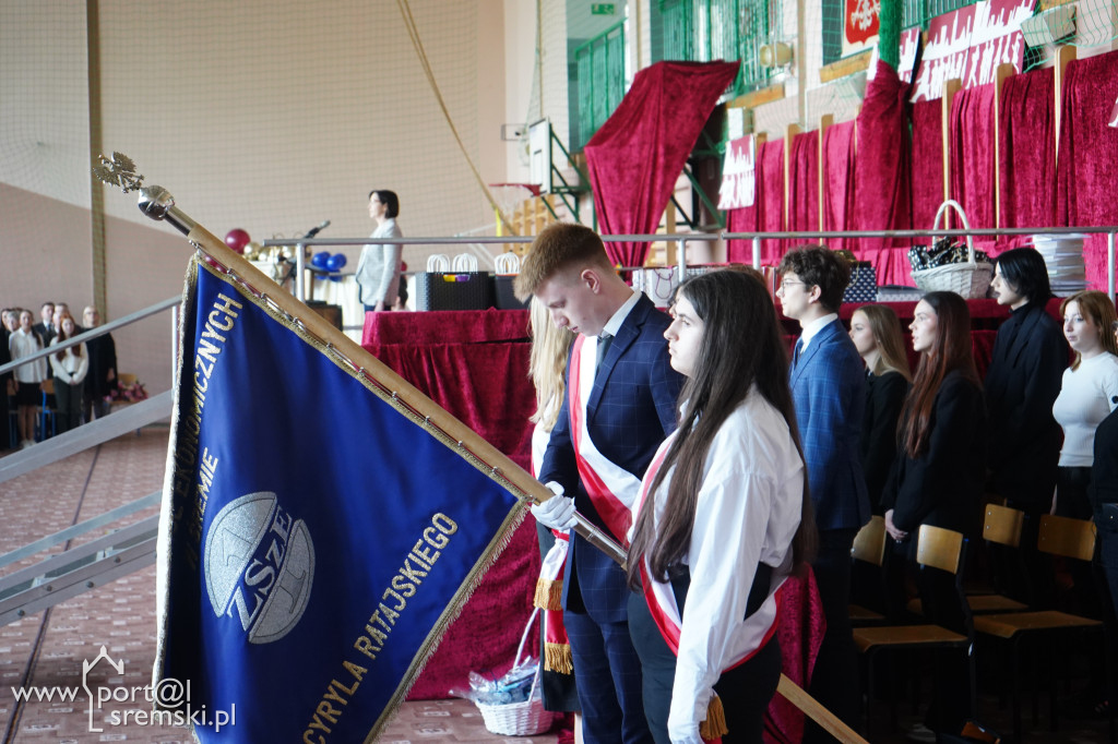 Pożegnanie maturzystów ZSE w Śremie