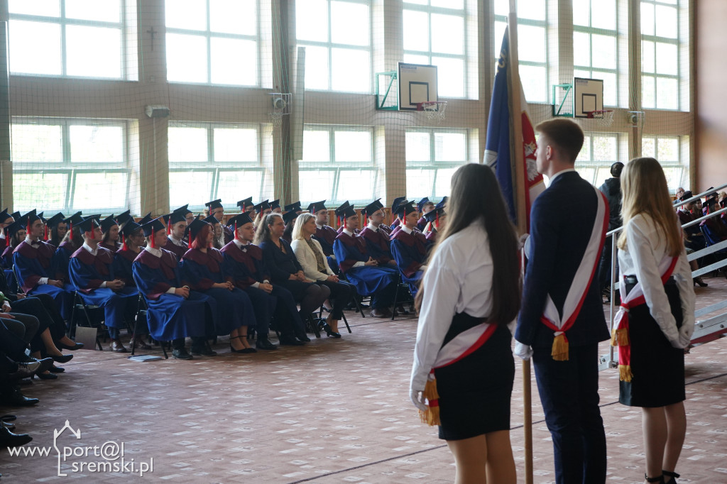Pożegnanie maturzystów ZSE w Śremie