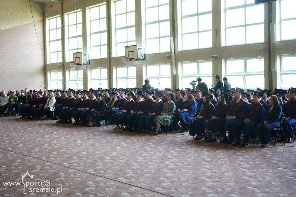 Pożegnanie maturzystów ZSE w Śremie