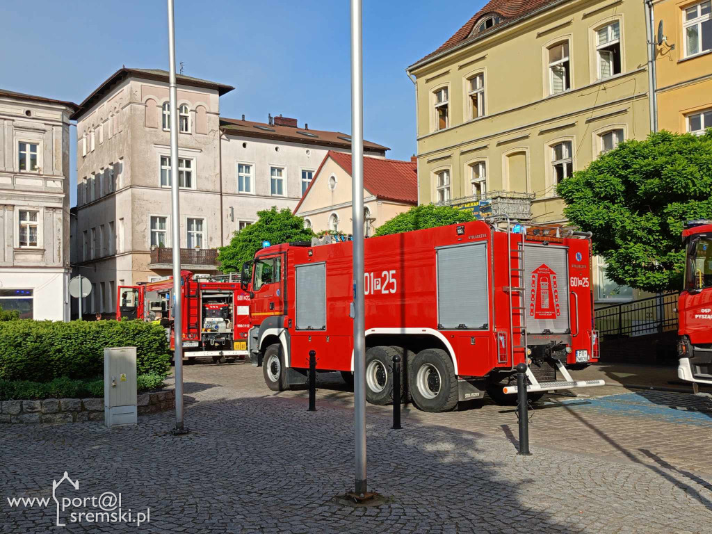 Zadymienie w kamienicy