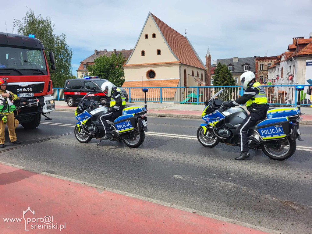 Zdarzenie na moście w Śremie
