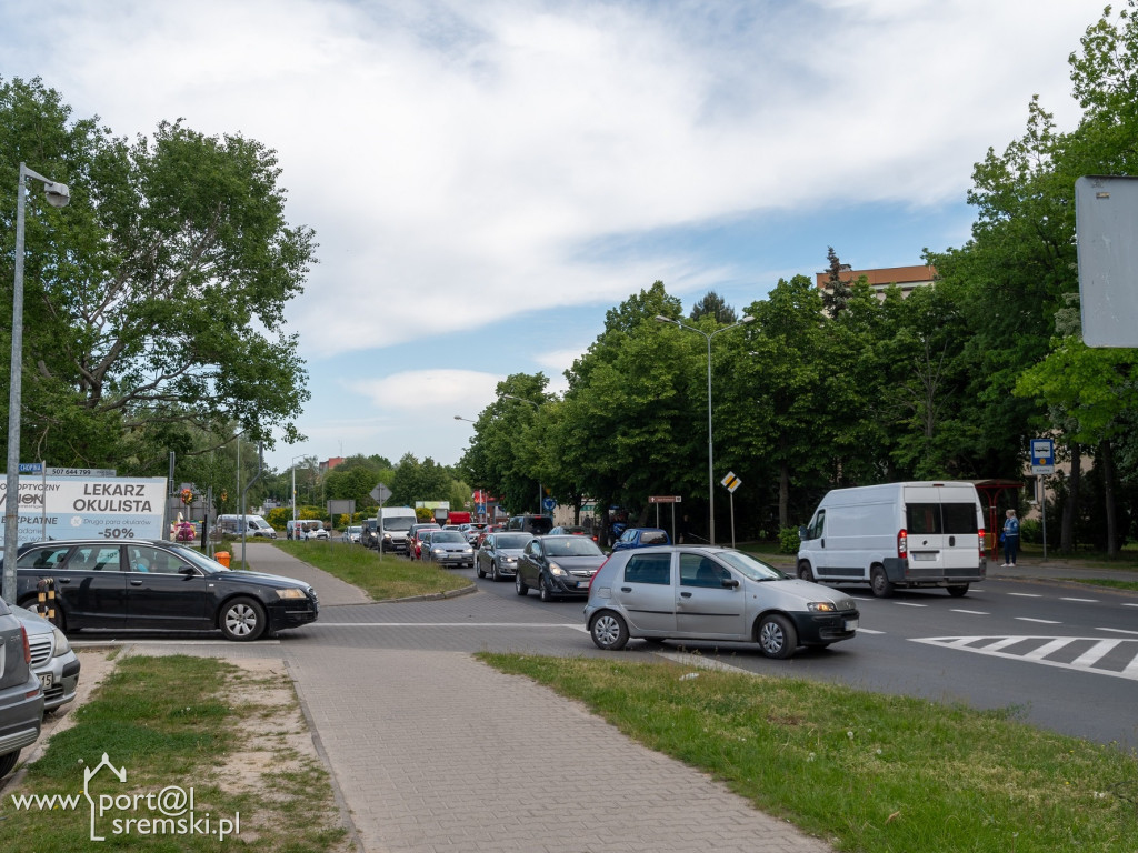 Najbardziej zakorkowane drogi w Śremie
