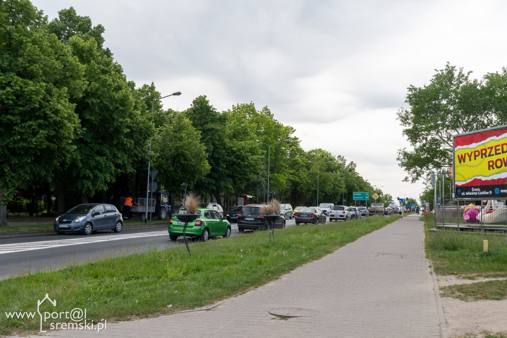 Najbardziej zakorkowane drogi w Śremie