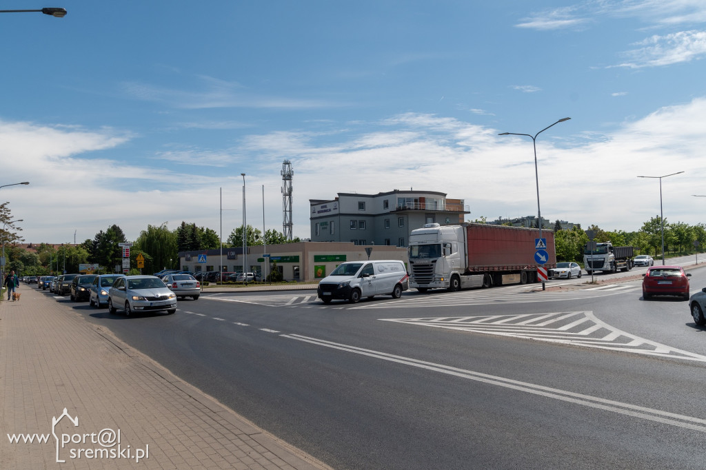 Najbardziej zakorkowane drogi w Śremie