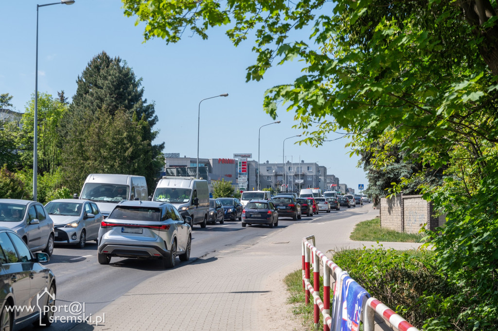 Najbardziej zakorkowane drogi w Śremie