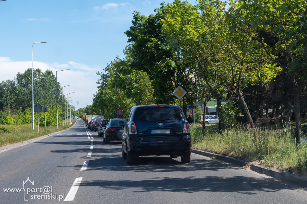Najbardziej zakorkowane drogi w Śremie