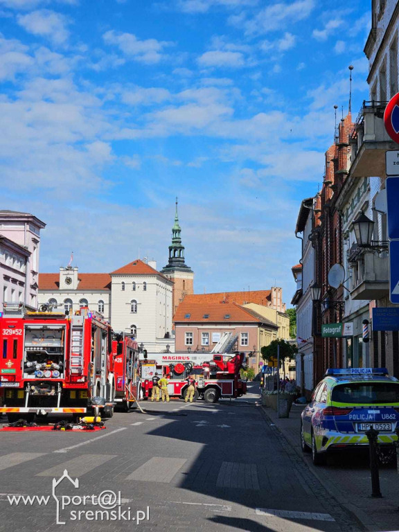 Pożar hotelu w Śremie