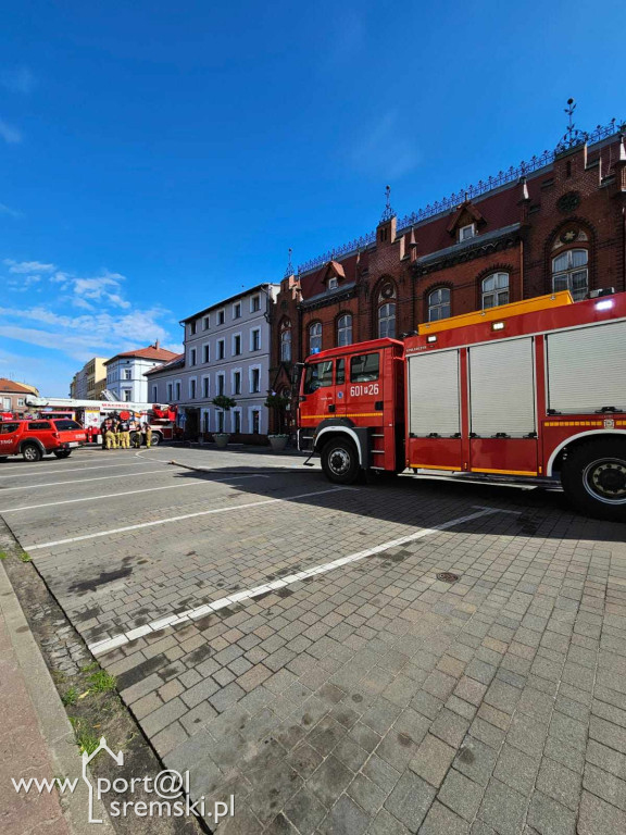 Pożar hotelu w Śremie