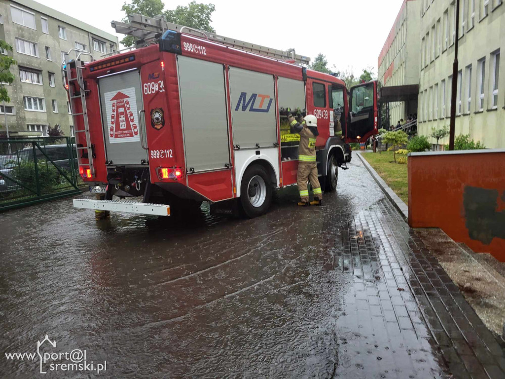 Ulewy w  Śremie