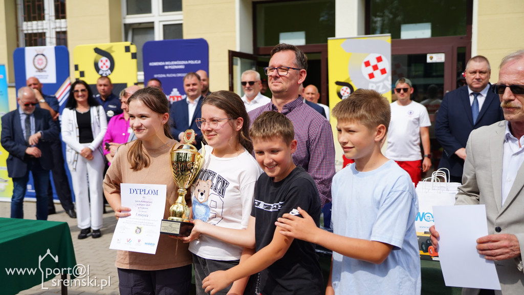 Wojewódzki Turniej Bezpieczeństwa w Ruchu Drogowym w SP 1 w Śremie