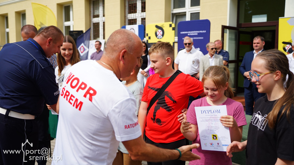 Wojewódzki Turniej Bezpieczeństwa w Ruchu Drogowym w SP 1 w Śremie