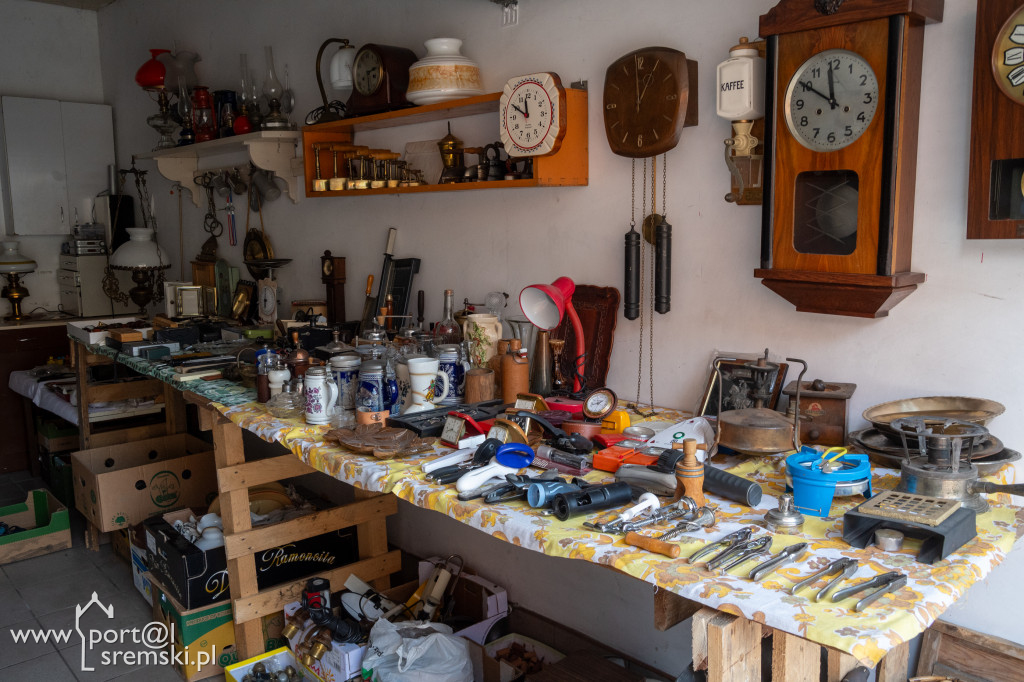 Garaż pełen skarbów i historii w Śremie