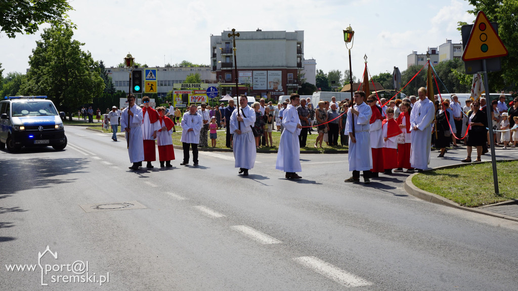 Boże Ciało - Śrem parafia pw. NSJ