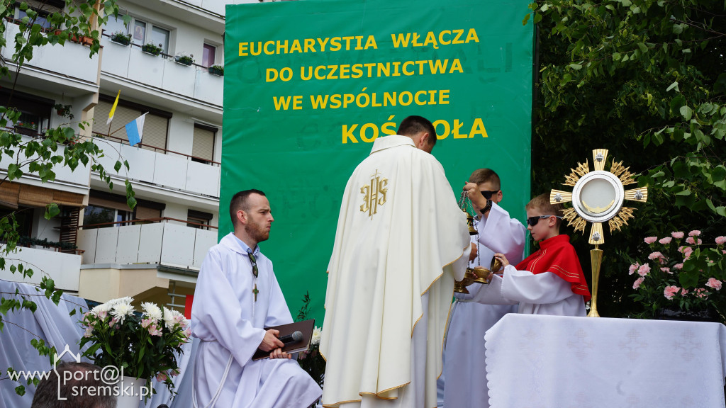 Boże Ciało - Śrem parafia pw. NSJ