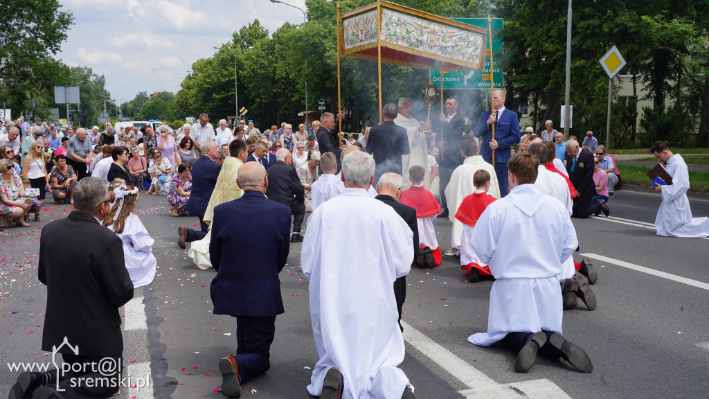 Boże Ciało - Śrem parafia pw. NSJ
