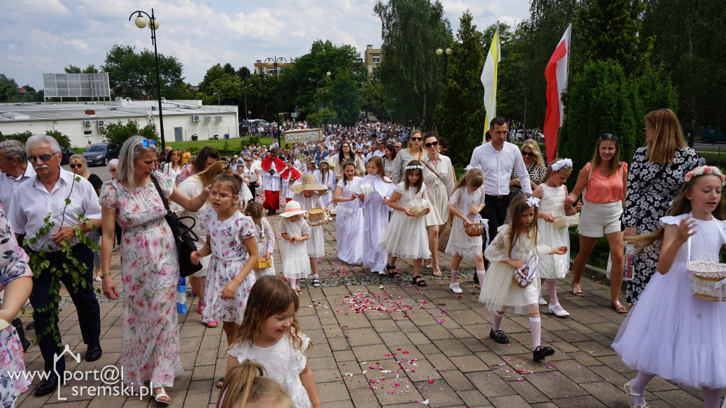 Boże Ciało - Śrem parafia pw. NSJ