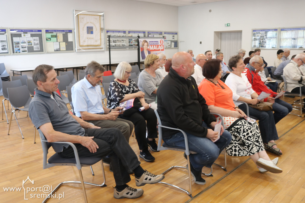 Marlena Maląg kandydatka do PE wizytowała w Śremie